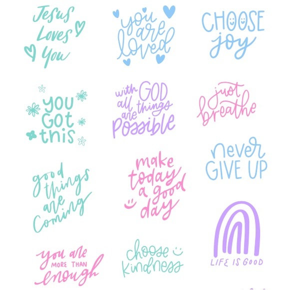 Handmade Faith Stickers - Picture 6 of 7